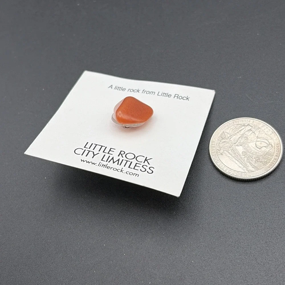 Little Rock Arkansas Little‎ Rock City Limitless Stone Lapel Hat Pin